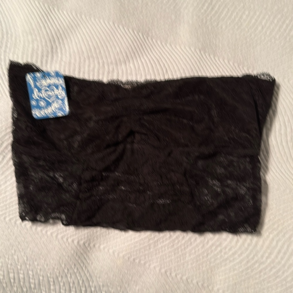 Free people Intimately NWT Bandeau BLACK, size small